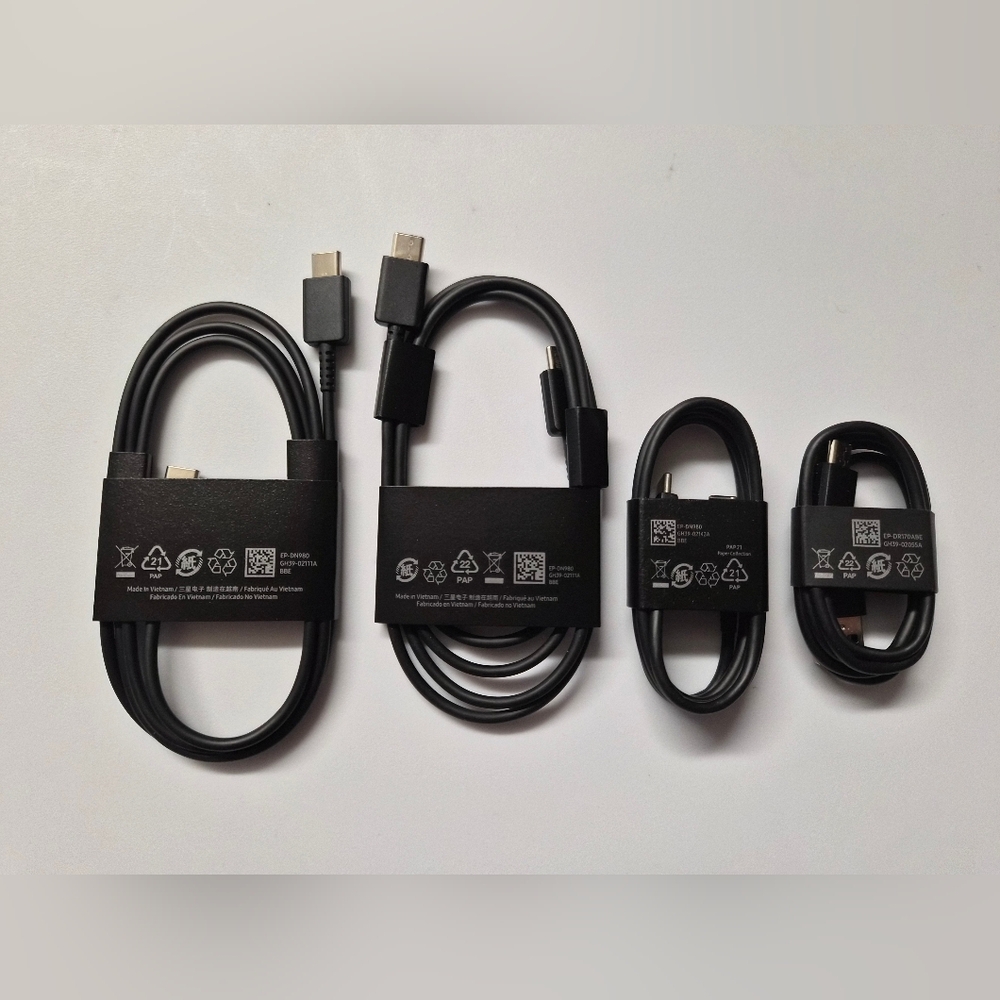 OEM Samsung Charging Cables EP-DN980/EP-DR170ABE 4 Pack